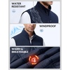 image:imagebaleaf Mens Puffer Vest Golf Outerwear Winter Packable Lightweight WarmNavy Blue