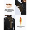 image:imagebaleaf MoistureWicking Long Sleeve Shirts for Women Thermal Snow TopsBlack