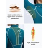 image:imagebaleaf MoistureWicking Long Sleeve Shirts for Women Thermal Snow TopsBlue