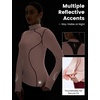 image:imagebaleaf MoistureWicking Long Sleeve Shirts for Women Thermal Snow TopsLight Pink
