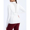 image:imagebaleaf MoistureWicking Long Sleeve Shirts for Women Thermal Snow TopsWhite