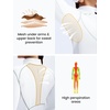 image:imagebaleaf MoistureWicking Long Sleeve Shirts for Women Thermal Snow TopsWhite