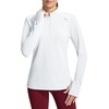 image:imagebaleaf Quarter Zip Long Sleeve Shirts for Women Snow Thermal TopsWhite
