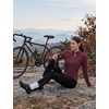 image:imagebaleaf Quarter Zip Long Sleeve Shirts for Women Snow Thermal TopsWine Red