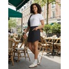 image:imagebaleaf Womens 17 Golf Skorts Skirts High Waisted 3 PocketsBlack
