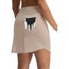 image:imagebaleaf Womens 17 Golf Skorts Skirts High Waisted 3 PocketsKhaki