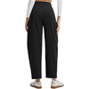 image:imagebaleaf Womens 27 Barrel Fleece Lined Pants Winter Warm Pants Wide LegBlack