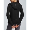 image:imagebaleaf Womens Fleece Hoodie Thermal Shirts 360 Reflective Zipper PocketBlack