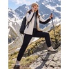 image:imagebaleaf Womens Fleece Lined Barrel Hiking Pants LightweightBlack