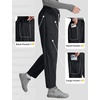 image:imagebaleaf Womens Fleece Lined Barrel Hiking Pants LightweightBlack