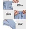 image:imagebaleaf Womens Fleece Lined Barrel Hiking Pants LightweightSteel Blue