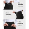 image:imagebaleaf Womens Fleece Lined Golf Pants Waterproof 4 PocketsBlack