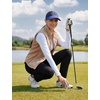 image:imagebaleaf Womens Fleece Lined Golf Pants Waterproof 4 PocketsBlack