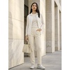 image:imagebaleaf Womens Fleece Lined Golf Pants Waterproof 4 PocketsLight Brown