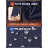 image:imagebaleaf Womens Fleece Lined Golf Pants Waterproof 4 PocketsNavy Blue