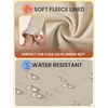 image:imagebaleaf Womens Fleece Lined Golf Pants Waterproof 4 PocketsPale Khaki