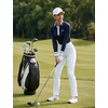 image:imagebaleaf Womens Fleece Lined Golf Pants Waterproof 4 PocketsWhite