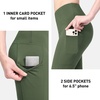 image:imagebaleaf Womens Fleece Lined Leggings Thermal Warm Tights Cold WeatherArmy Green