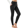 image:imagebaleaf Womens Fleece Lined Leggings Thermal Warm Tights Cold WeatherBlack