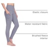 image:imagebaleaf Womens Fleece Lined Leggings Thermal Warm Tights Cold WeatherBlue Ice