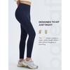 image:imagebaleaf Womens Fleece Lined Leggings Thermal Warm Tights Cold WeatherBluethickened