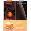 image:imagebaleaf Womens Fleece Lined Leggings Thermal Warm Tights Cold WeatherBrown