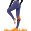 image:imagebaleaf Womens Fleece Lined Leggings Thermal Warm Tights Cold WeatherClassic Navy