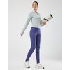 image:imagebaleaf Womens Fleece Lined Leggings Thermal Warm Tights Cold WeatherClassic Navy