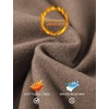 image:imagebaleaf Womens Fleece Lined Leggings Thermal Warm Tights Cold WeatherCocoa Creme