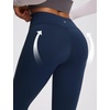 image:imagebaleaf Womens Fleece Lined Leggings Thermal Warm Tights Cold WeatherDark Blue