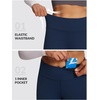 image:imagebaleaf Womens Fleece Lined Leggings Thermal Warm Tights Cold WeatherDark Blue