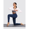 image:imagebaleaf Womens Fleece Lined Leggings Thermal Warm Tights Cold WeatherDark Blue