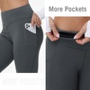 image:imagebaleaf Womens Fleece Lined Leggings Thermal Warm Tights Cold WeatherDark Heather Gray
