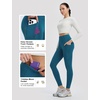image:imagebaleaf Womens Fleece Lined Leggings Thermal Warm Tights Cold WeatherGear Bluethickened