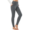 image:imagebaleaf Womens Fleece Lined Leggings Thermal Warm Tights Cold WeatherGray