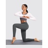 image:imagebaleaf Womens Fleece Lined Leggings Thermal Warm Tights Cold WeatherGray