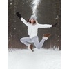 image:imagebaleaf Womens Fleece Lined Leggings Thermal Warm Tights Cold WeatherGrey