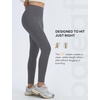 image:imagebaleaf Womens Fleece Lined Leggings Thermal Warm Tights Cold WeatherGreythickened