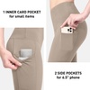 image:imagebaleaf Womens Fleece Lined Leggings Thermal Warm Tights Cold WeatherKhaki