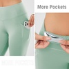 image:imagebaleaf Womens Fleece Lined Leggings Thermal Warm Tights Cold WeatherLight Green
