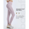 image:imagebaleaf Womens Fleece Lined Leggings Thermal Warm Tights Cold WeatherLight Purplethickened