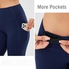 image:imagebaleaf Womens Fleece Lined Leggings Thermal Warm Tights Cold WeatherNavy Blue