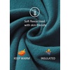 image:imagebaleaf Womens Fleece Lined Leggings Thermal Warm Tights Cold WeatherUtility Blue