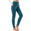 image:imagebaleaf Womens Fleece Lined Leggings Thermal Warm Tights Cold WeatherUtility Blue