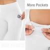 image:imagebaleaf Womens Fleece Lined Leggings Thermal Warm Tights Cold WeatherWhite
