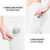 image:imagebaleaf Womens Fleece Lined Leggings Thermal Warm Tights Cold WeatherWhite