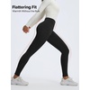 image:imagebaleaf Womens Fleece Lined Leggings Thermal WarmBlack
