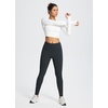 image:imagebaleaf Womens Fleece Lined Leggings Thermal WarmBlack