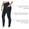 image:imagebaleaf Womens Fleece Lined Leggings Thermal WarmBlack