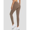 image:imagebaleaf Womens Fleece Lined Leggings Thermal WarmBrown
